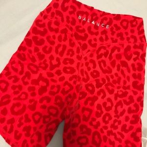 Balance Athletica Kingdom Rider Short Red Panther